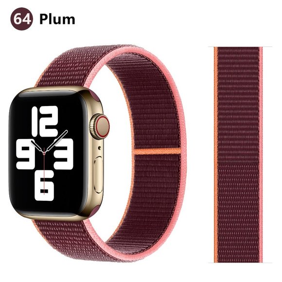 NEW BAND Plum Strap Loop For Apple Watch - Picture 3 of 6